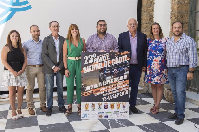 Presentación del cartel de la 23 edición del Rally Sierra de Cádiz