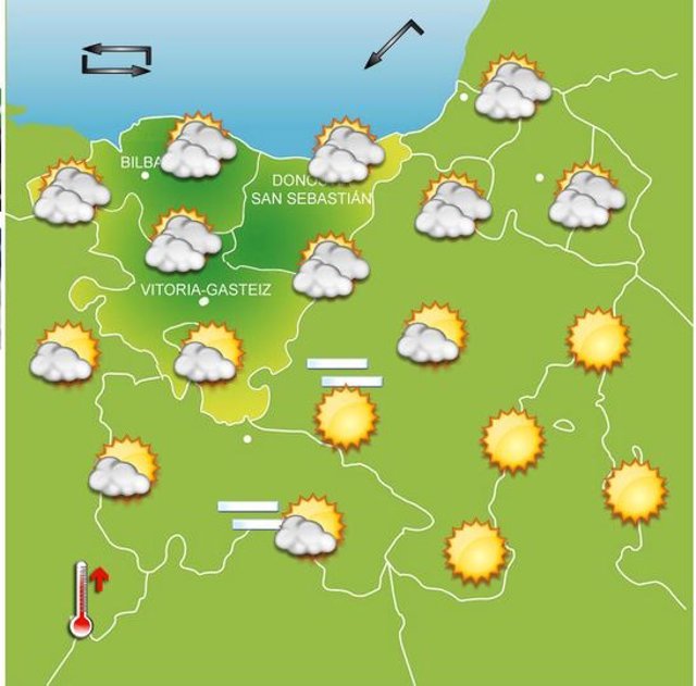 Previsiones meteorológicas para el 31 de julio de 2019