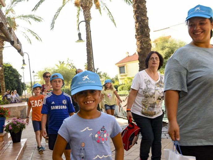 Actividad de verano de CaixaProinfancia.