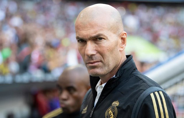 Zinédine Zidane, técnico del Real Madrid 