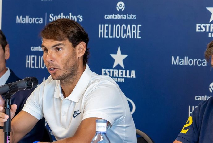 Rafa Nadal presenta su torneo