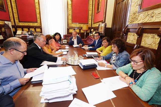 Reunión de la Junta de Gobierno Local en Valladolid