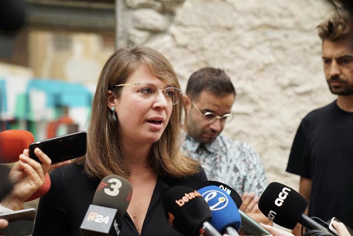 La teniente de alcalde Janet Sanz