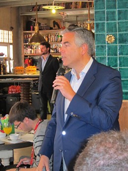 El presidente de Lyntia Networks,, Eduardo Taulet