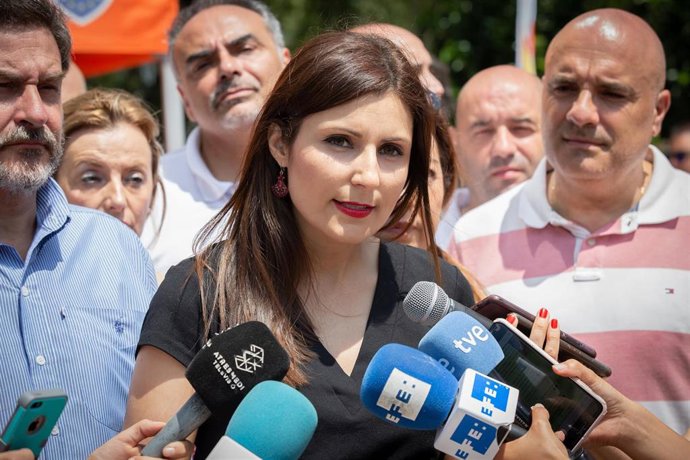 La portavoz de Cs en el Senado y en el Parlament de Catalunya, Lorena Roldán.