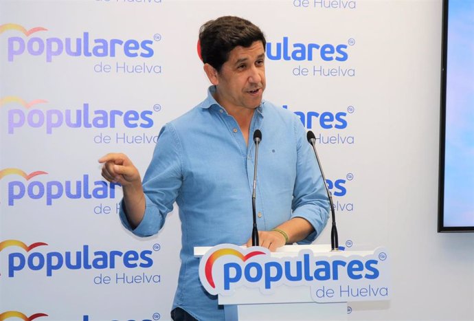 El vicepresidente del PP onubense, Alberto Fernández.