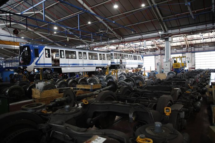 Imagen de archivo de las instalaciones del Centro de Control de Metro de Madrid.
