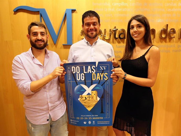 Teba vuelve a vestirse con los colores de la bandera escocesa con la celebración de las Jornadas Douglas Days