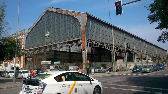 Mercado de la Estación de Cádiz en San Bernardo