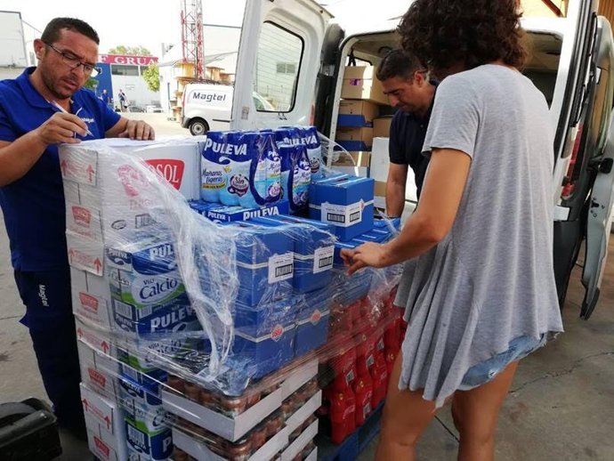 Parte de los alimentos que se destinarán a entidades sociales