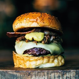 Hamburguesa de Agosto en The Fitzgerald Burguer Co