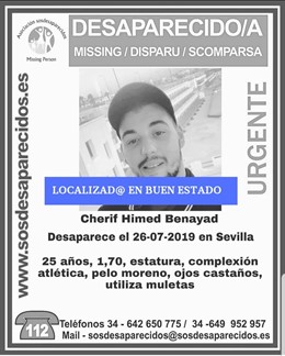 Cartel de la organización.