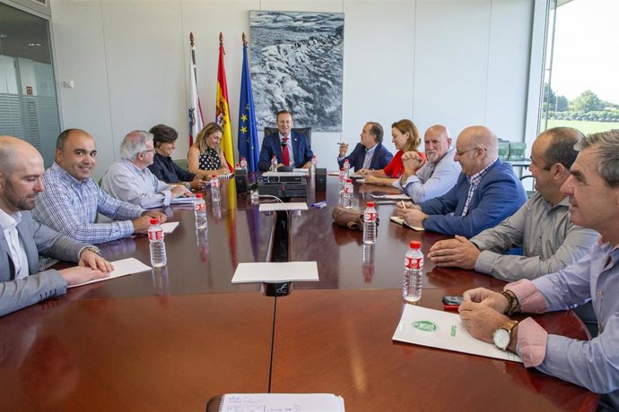 El consejero de Desarrollo Rural, Ganadería, Pesca, Alimentación y Medio Ambiente del Gobierno de Cantabria, Guillermo Blanco