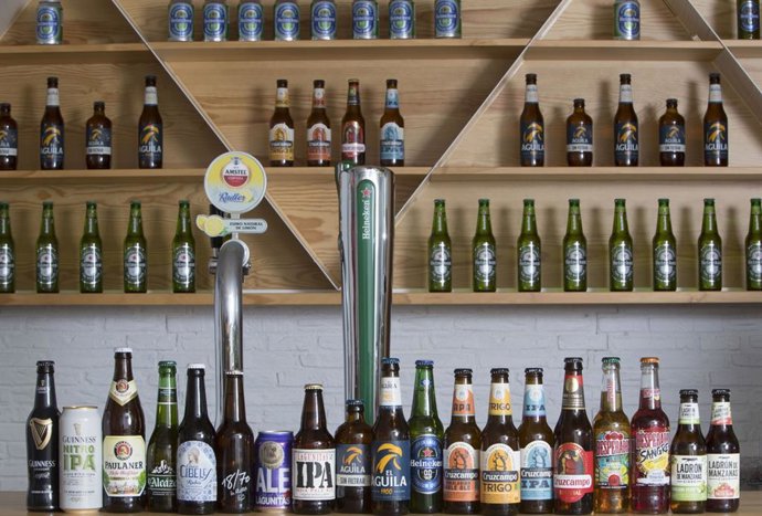 Portafolio de cervezas de Heineken