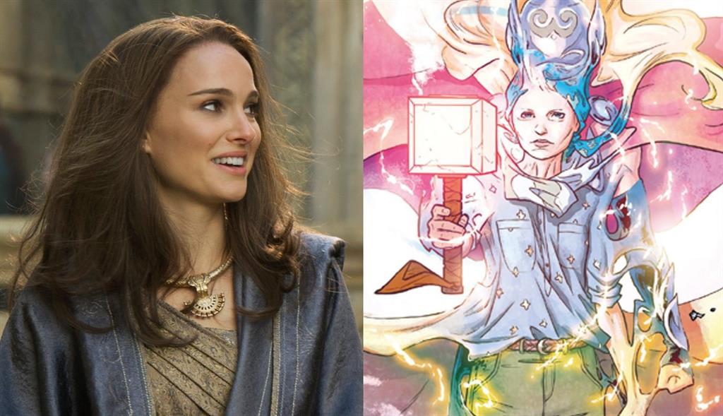 Así se prepara Natalie Portman para Thor: Love and Thunder