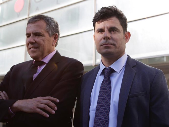 Fernan Osuna junto a Javier Sánchez