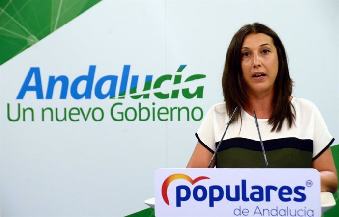 La vicesecretaria de Desarrollo Rural del PP-A, Yolanda Sáez.