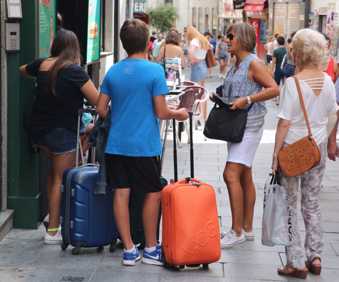 Turistes a Madrid