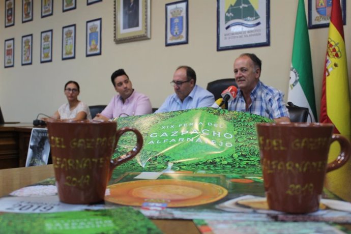 Presentación del Día Gazpacho Alfarnatejo