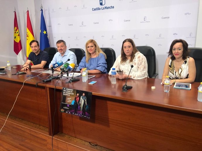 Presentación en rueda de prensa de las jornadas Cuenca a Escena