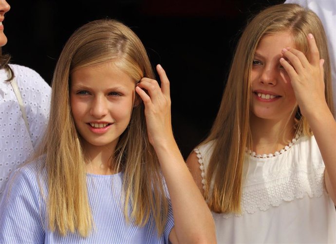 La Princesa Leonor y la Infanta Sofía en Mallorca