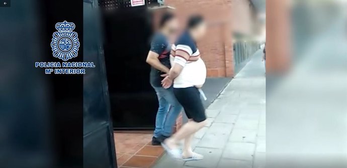 Hombre albanés fugado captura vídeo