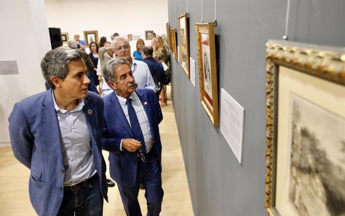 Inauguración de la exposición Grabados Pasiegos