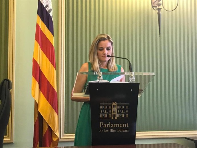 La diputada y portavoz adjunta de Ciudadanos (Cs) al Parlament, Patricia Guasp