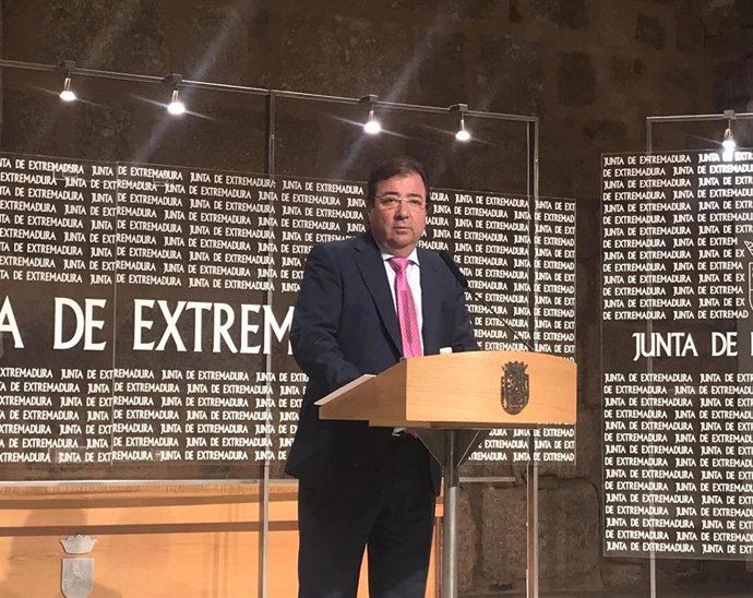 El presidente de la Junta, Guillermo Fernández Vara