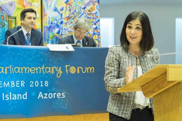 La consejera de Economía, Conocimiento y Empleo del Gobierno de Canarias, Carolina Darias