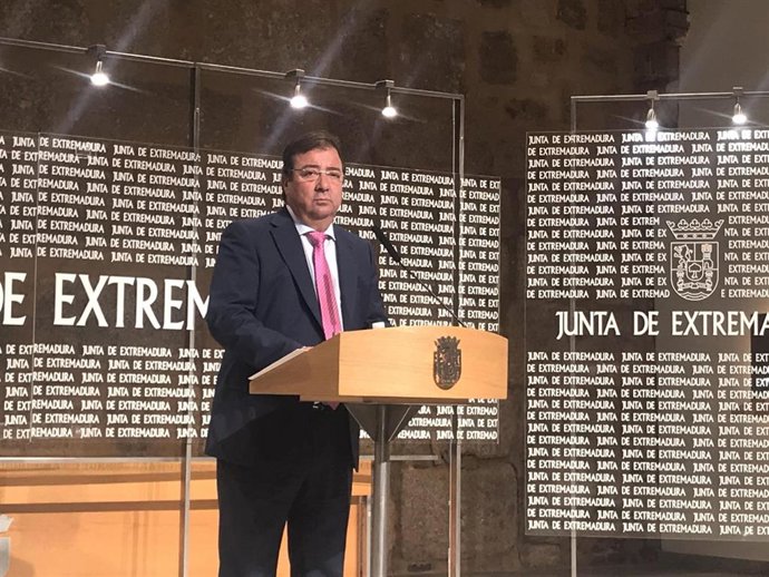 El presidente de la Junta, Guillermo Fernández Vara