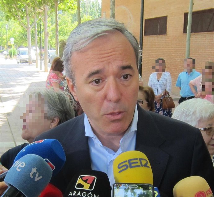 El alcalde de Zaragoza, Jorge Azcón.