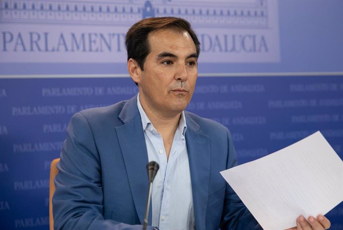 El portavoz del Grupo Parlamentario Popular, José Antonio Nieto, en rueda de prensa