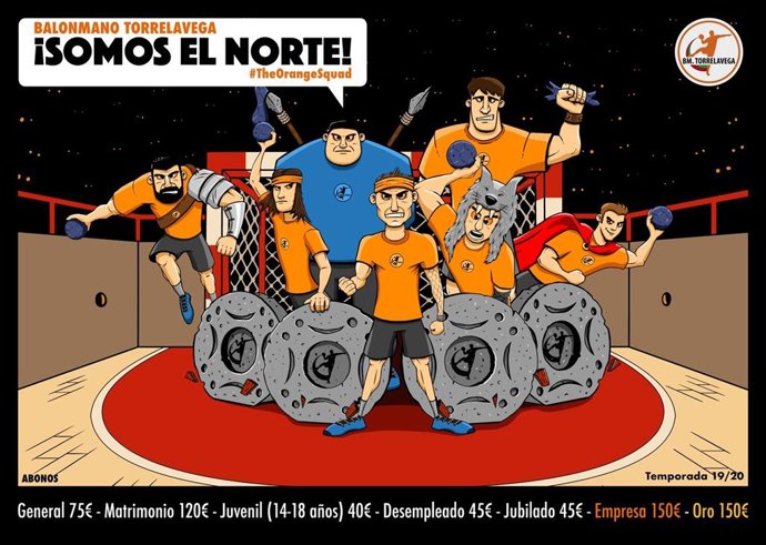 Campaña de abonados del BM Torrelavega