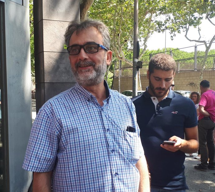 Juan Carlos Giménez, asesor del comité de huelga de Trablisa