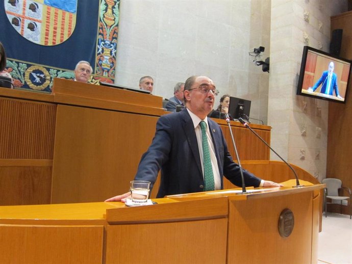 Javier Lambán ha sido reelegido presidente del Gobierno de Aragón.