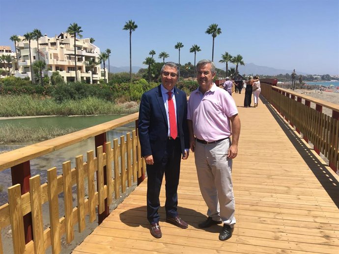 Francisco Salado y José María García Urbano