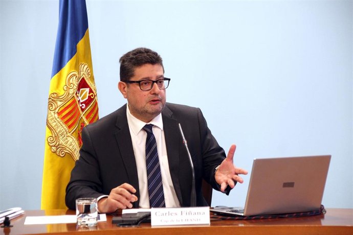 El máximo responsable de la Uifand, Carles Fiñana, presenta la memoria del 2018.