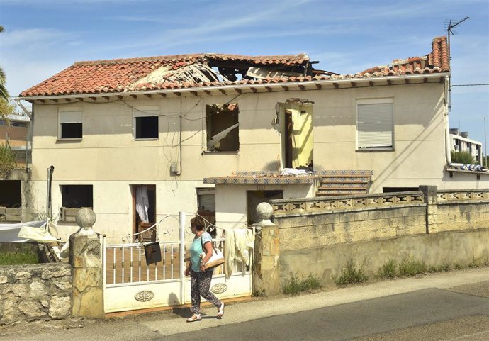 Vivienda en ruina en la calle Corceño de Santander