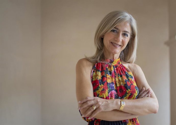 La consejera de Cultura y Patrimonio Histórico de la Junta de Andalucía Patricia del Pozo, durante su entrevista con Europa Press.