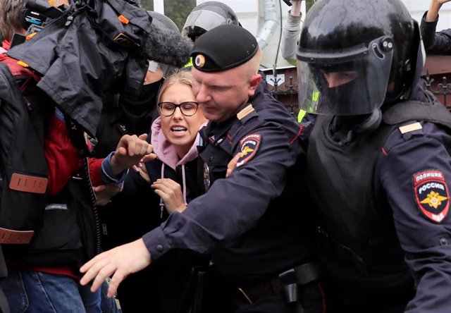 Detención de la activista opositora Liubov Sobol