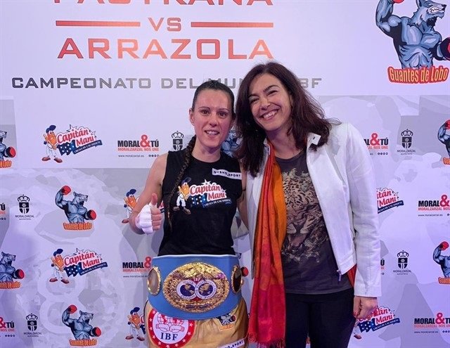 La boxeadora española Joana Pastrana