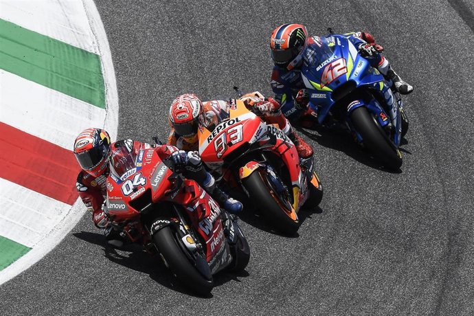 Marc Márquez y Álex Rins