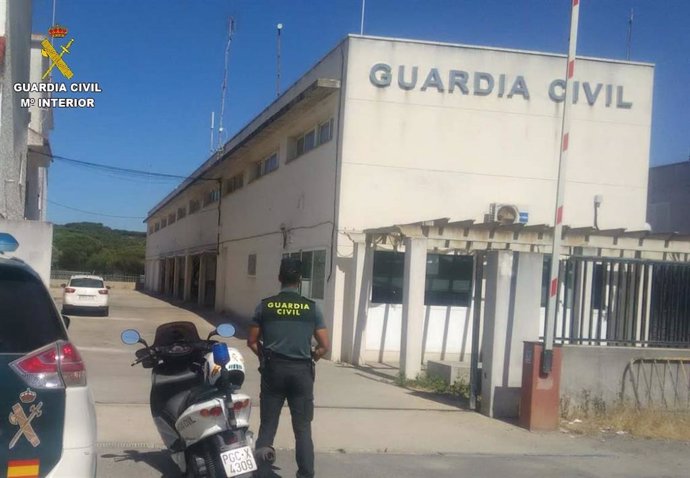 Guardia Civil en Matalascañas (Huelva)
