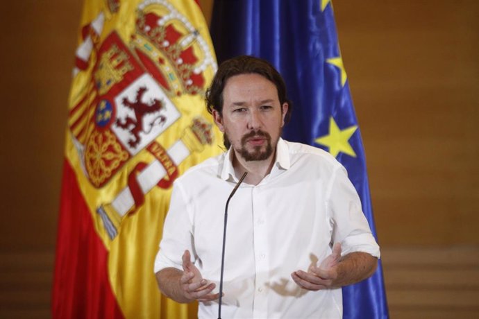 El secretario general de Unidas Podemos, Pablo Iglesias (Imagen de archivo)