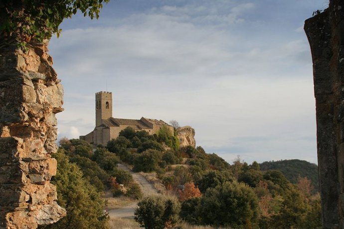 Conjunto histórico de Muro de Roda, en La Fueva (Huesca).