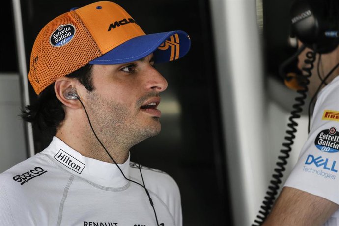 SAINZ Carlos (spa), McLaren Renault F1 MCL34, portrait during the 2019 Formula One World Championship, Germany Grand Prix from July 25 to 28, in Hockenheim, Germany - Photo Jean Michel Le Meur / DPPI