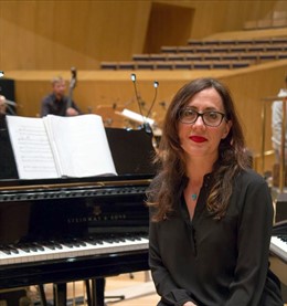 La organista Esther Ciudad.