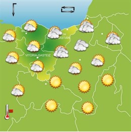 Previsiones meteorológicas para el 5 de agosto en Euskadi