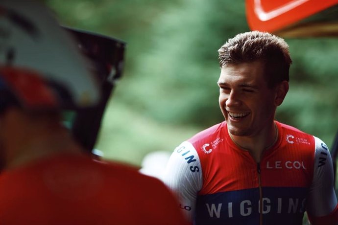 El ciclista británico Gabriel Cullaigh
